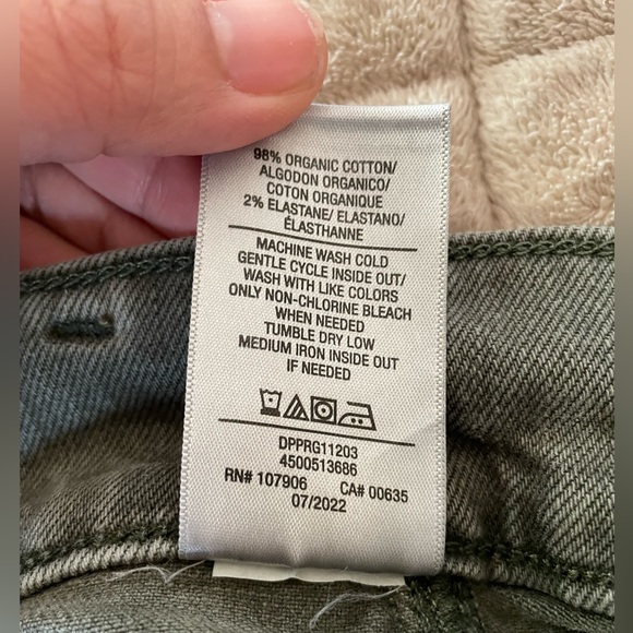 Hudson High Rise Size 27 Dark Green Jeans - Picture 17 of 17